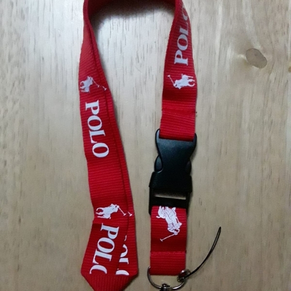 Polo By Ralph Lauren Red One Size Lanyard - Picture 2 of 7